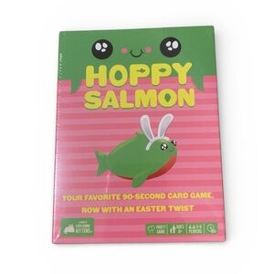 Hoppy Salmon Easter Edition card game new Family fun Exploding Kittens